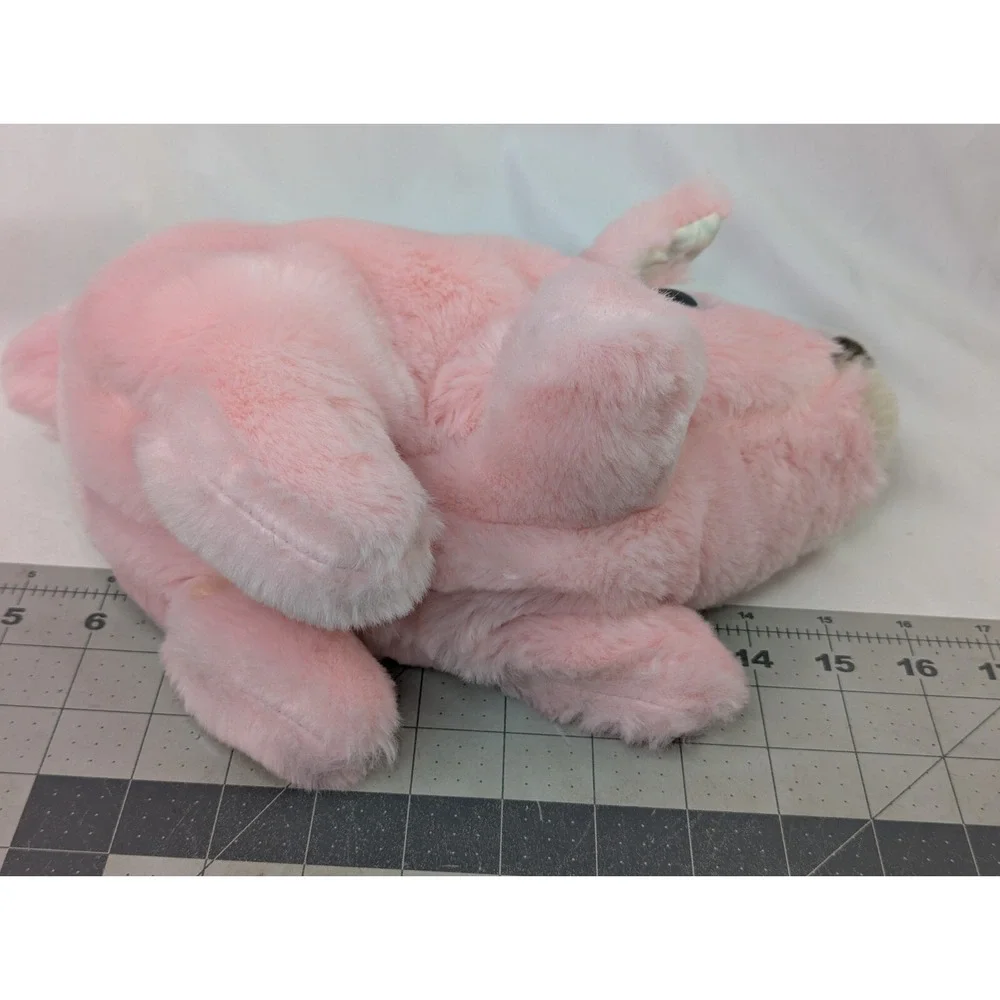 Pink Pig Bean Plush 7 Inch‎ Blue Eyes Stuffed Animal Toy